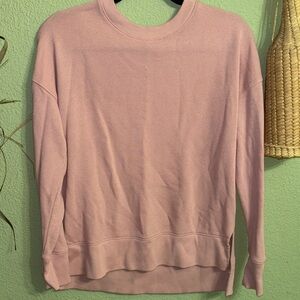 Time and Tru Soft Pink Crew Neck Sweater